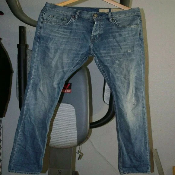 Mens All Saints Cigarette Skinny Fit jean